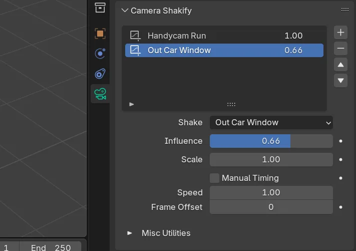 Camera Shakify pour Blender : Ajoutez un effet de caméra réaliste